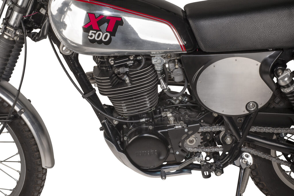 XT500 aluminum side cover KEDO MOTORCYCLE PARTS